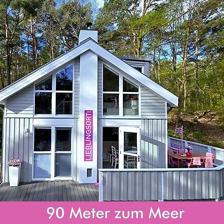 Pink Und Meer - Meerblick, Sauna, Kamin & Whirlpool Баабе Екстериор снимка