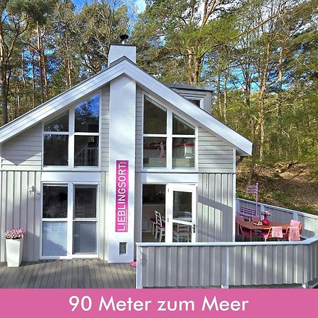 Pink Und Meer - Meerblick, Sauna, Kamin & Whirlpool Баабе Екстериор снимка