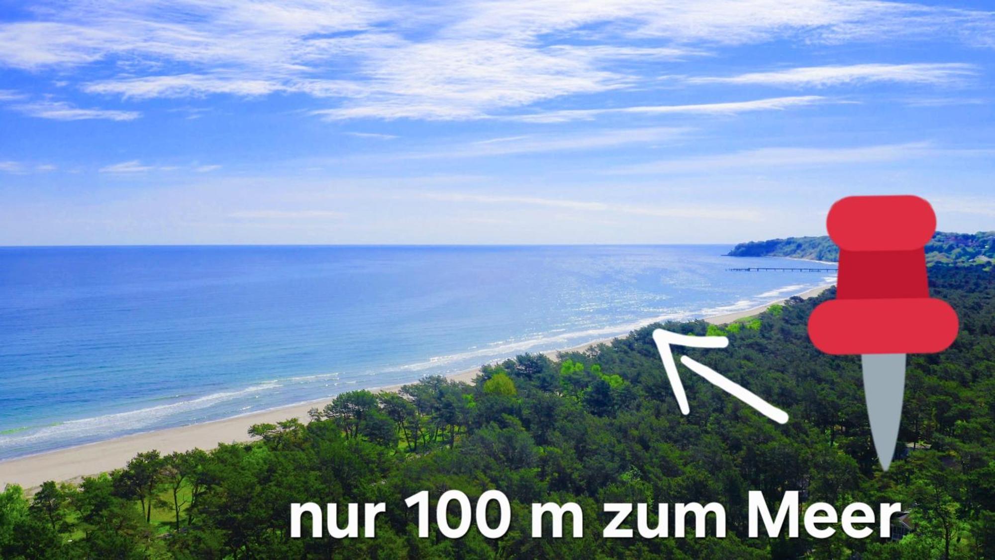 Pink Und Meer - Meerblick, Sauna, Kamin & Whirlpool Баабе Екстериор снимка