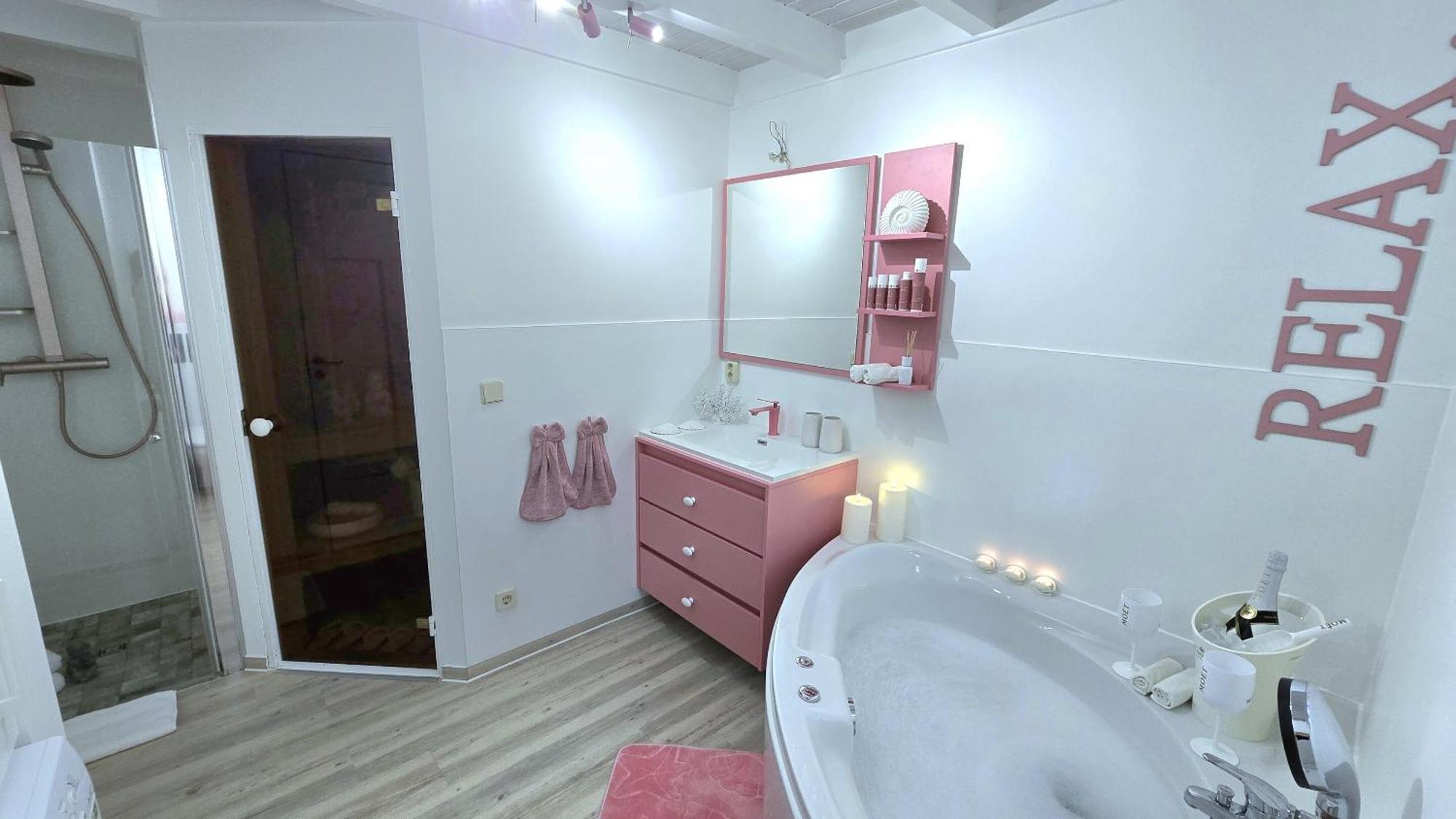 Pink Und Meer - Meerblick, Sauna, Kamin & Whirlpool Баабе Екстериор снимка