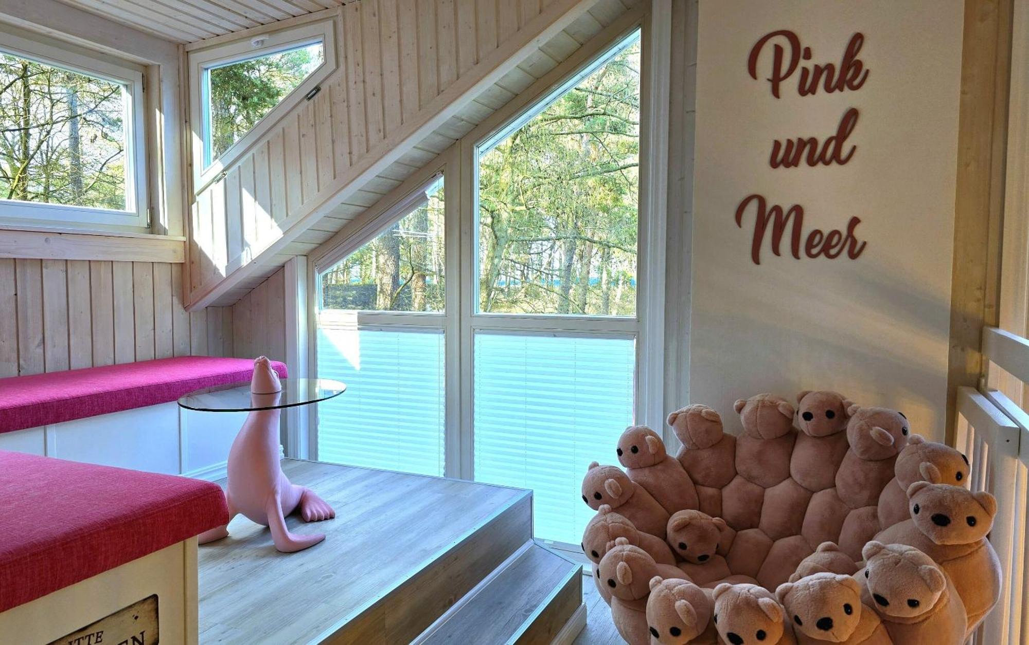 Pink Und Meer - Meerblick, Sauna, Kamin & Whirlpool Баабе Екстериор снимка