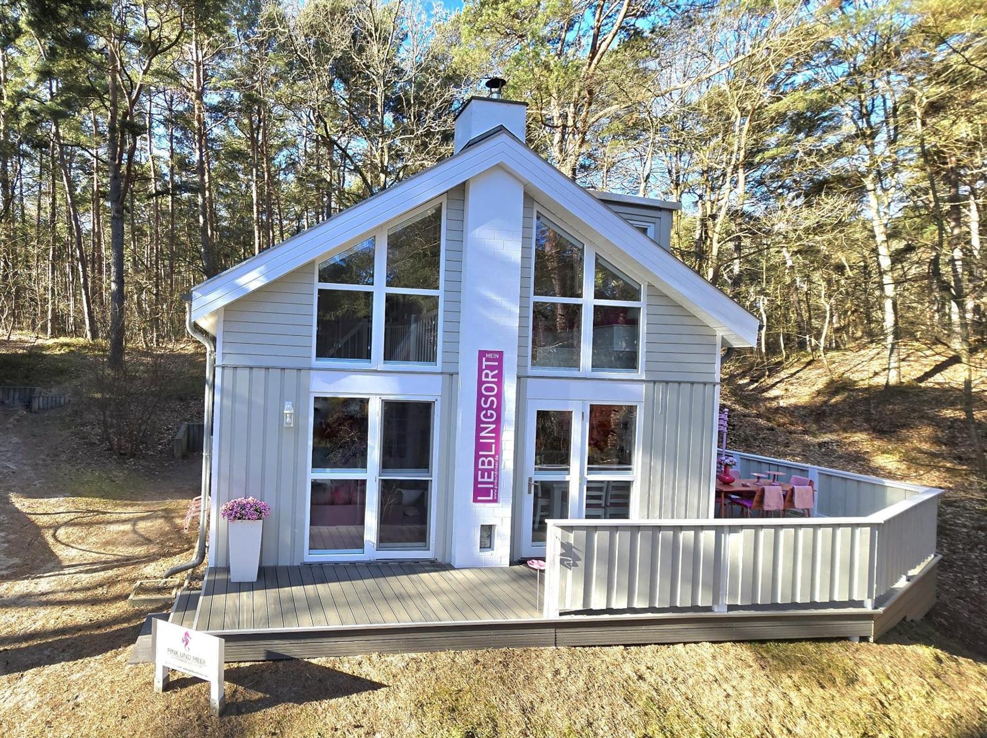 Pink Und Meer - Meerblick, Sauna, Kamin & Whirlpool Баабе Екстериор снимка