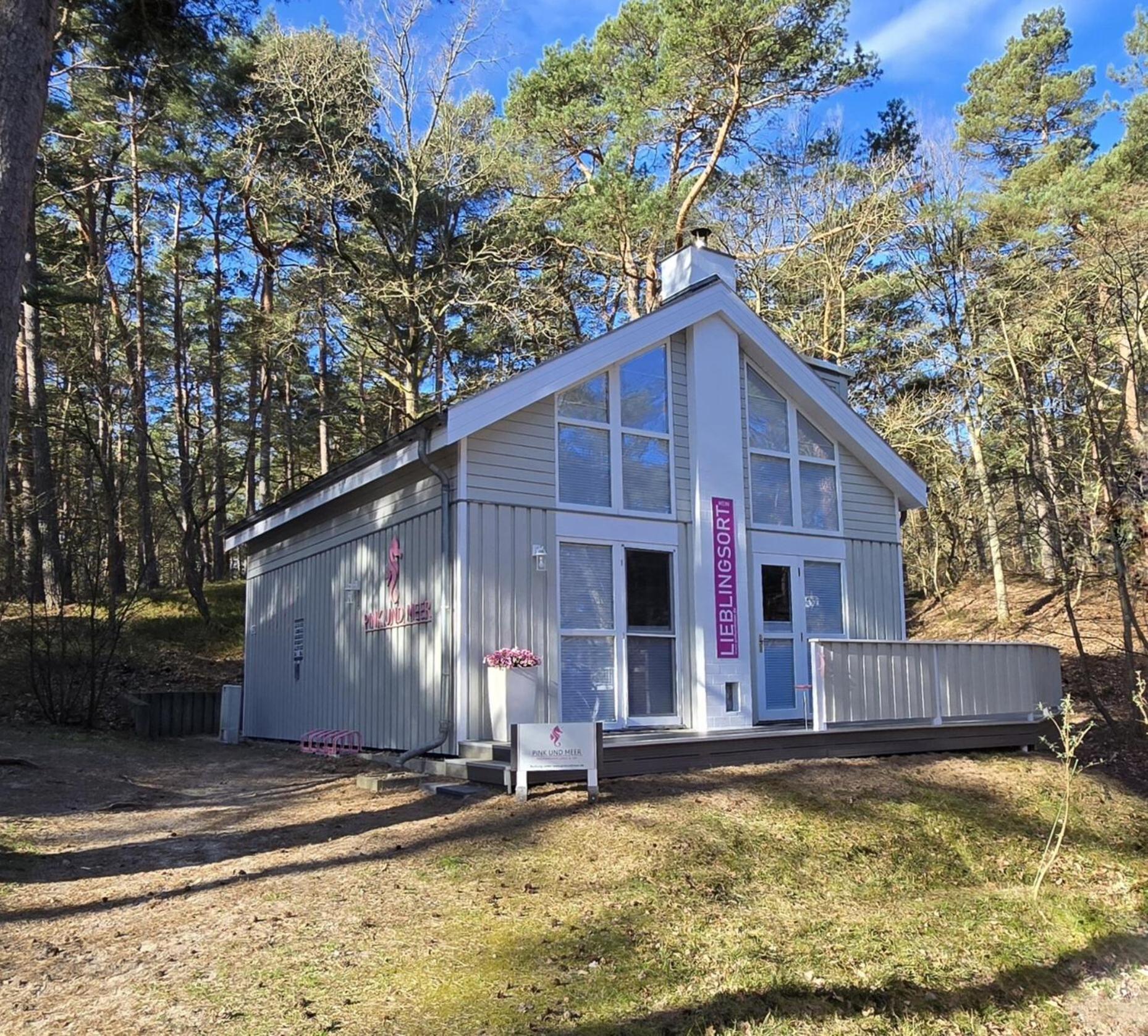 Pink Und Meer - Meerblick, Sauna, Kamin & Whirlpool Баабе Екстериор снимка
