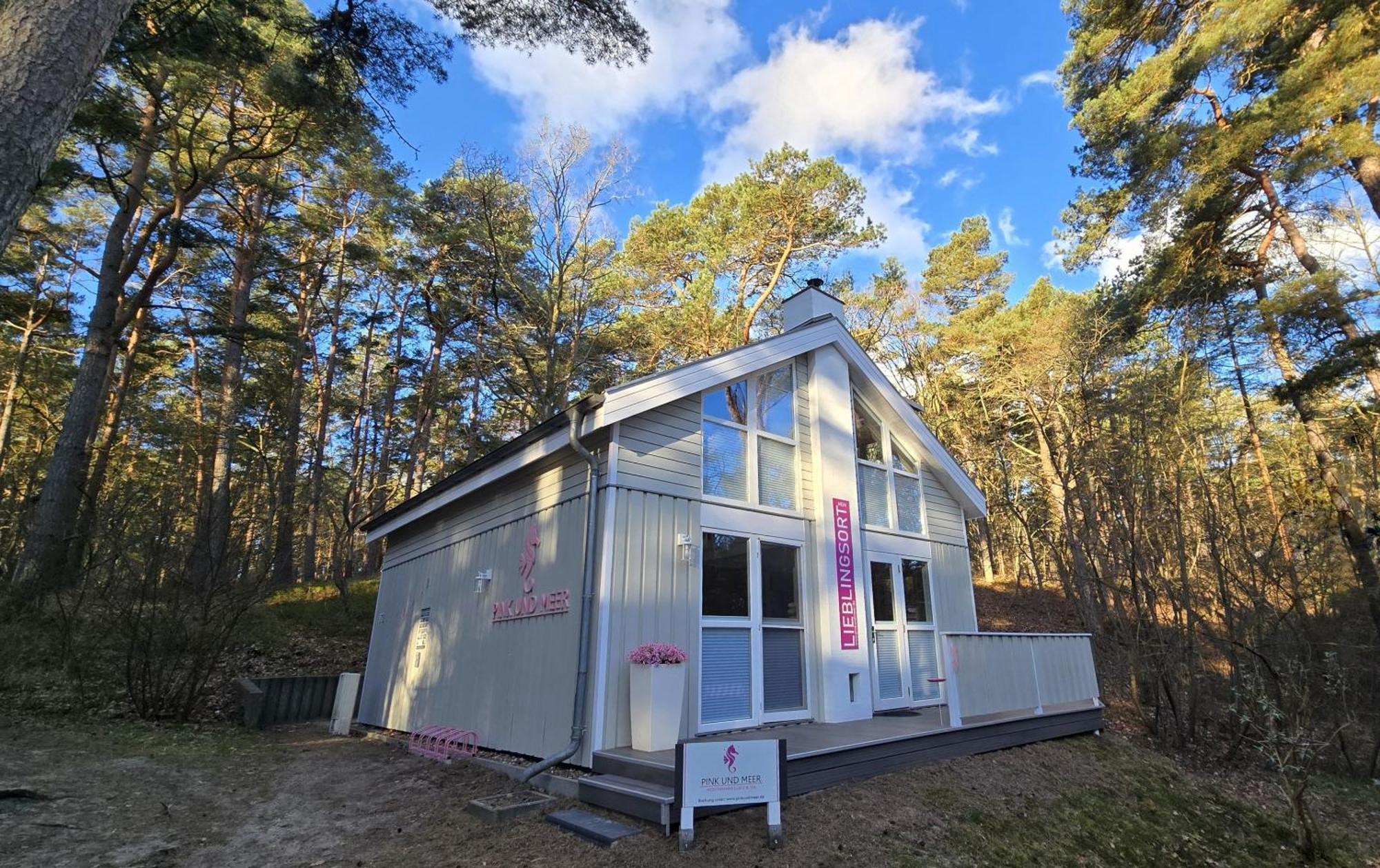 Pink Und Meer - Meerblick, Sauna, Kamin & Whirlpool Баабе Екстериор снимка