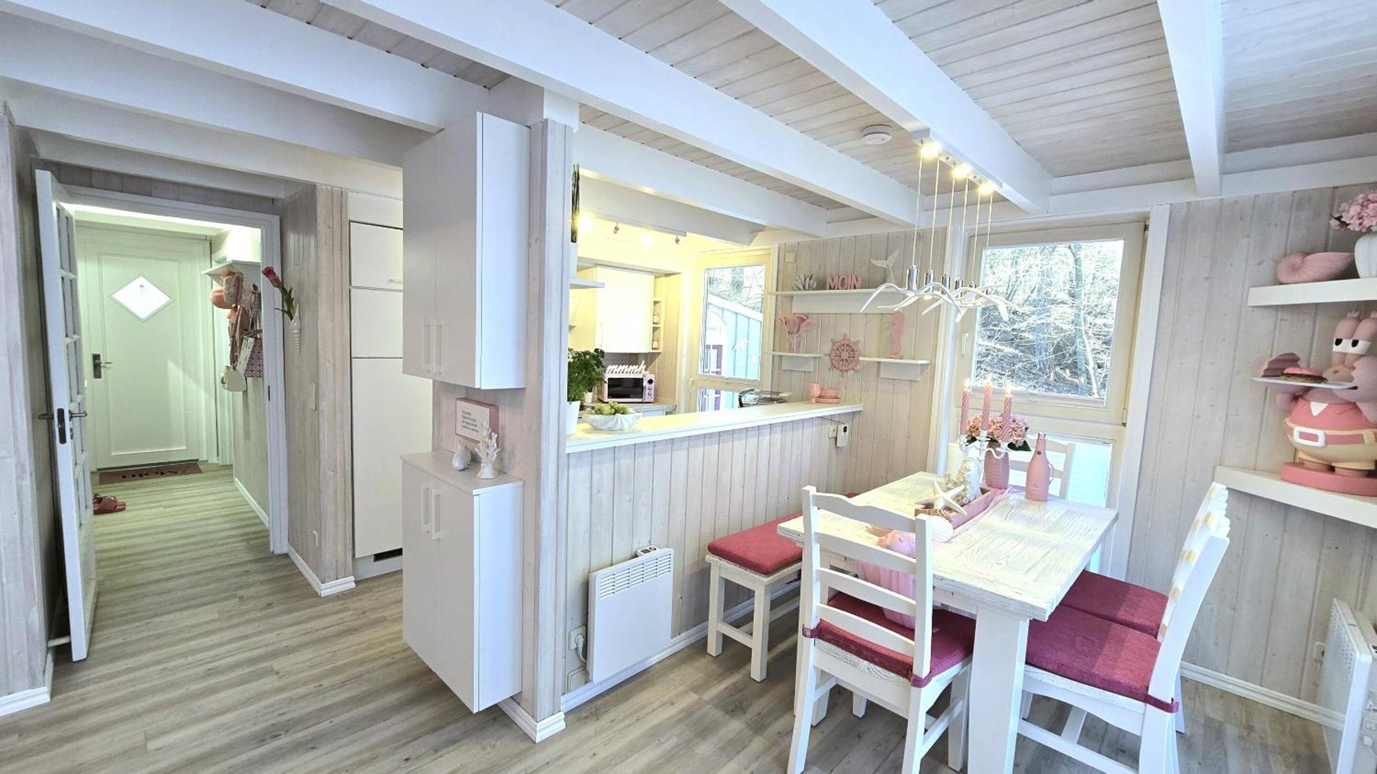 Pink Und Meer - Meerblick, Sauna, Kamin & Whirlpool Баабе Екстериор снимка