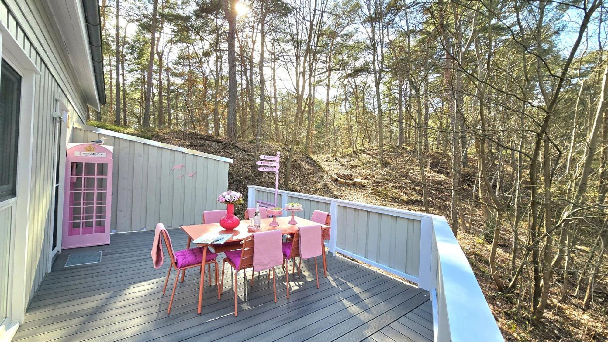 Pink Und Meer - Meerblick, Sauna, Kamin & Whirlpool Баабе Екстериор снимка