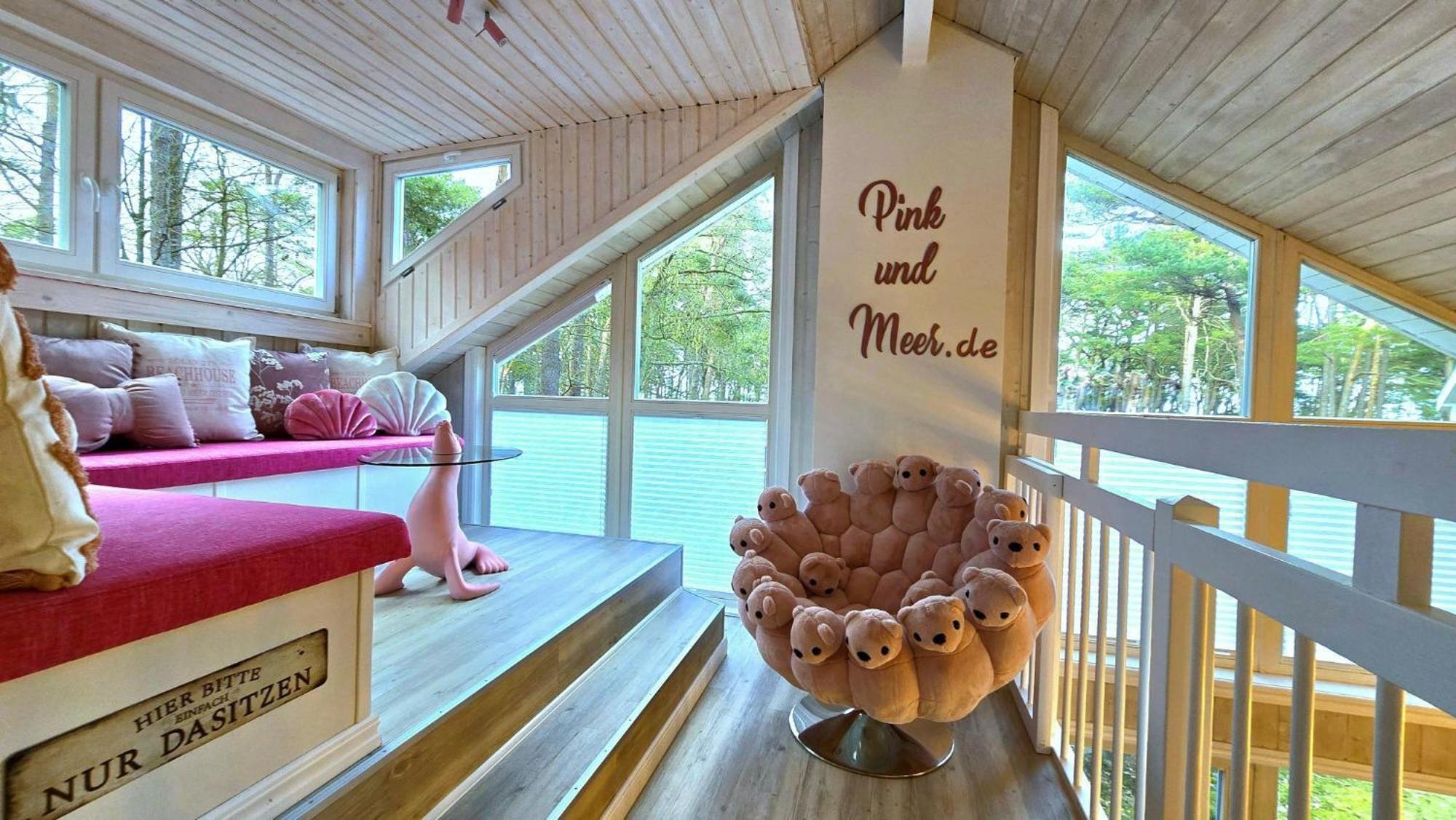 Pink Und Meer - Meerblick, Sauna, Kamin & Whirlpool Баабе Екстериор снимка